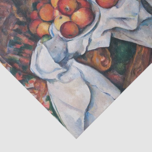 Paul Cezanne - Stilleven, Appelen en Sinaasappels Tissuepapier (Detail)
