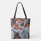Paul Cezanne - Stilleven, Appelen en Sinaasappels Tote Bag (Achterkant)