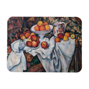 Paul Cezanne - Stilleven, Appels en Sinaasappels Magneet