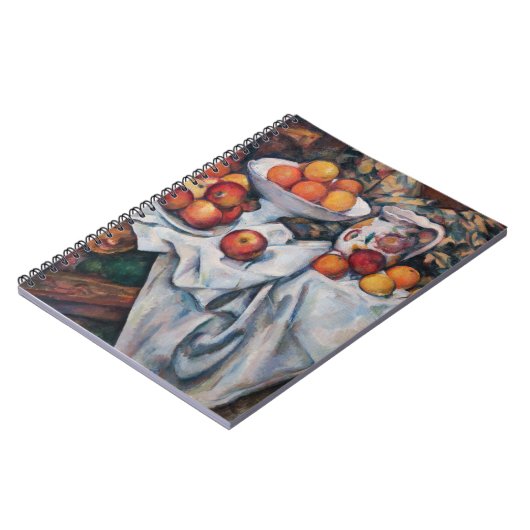 Paul Cezanne - Stilleven, appels en sinaasappels Notitieboek (Linkerzijde)