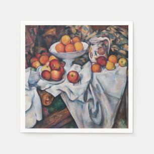 Paul Cezanne - Stilleven, Appels en Sinaasappels Servet