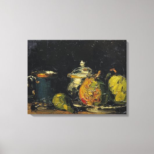 Paul Cezanne | Stilleven, c.1865 Canvas Afdruk (Voorkant)