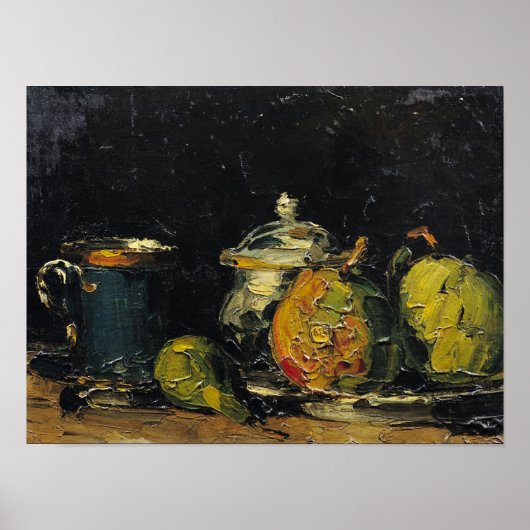 Paul Cezanne | Stilleven, c.1865 Poster (Voorkant)