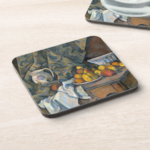 Paul Cezanne   Stilleven met appelen en perziken, Drankjes Onderzetter