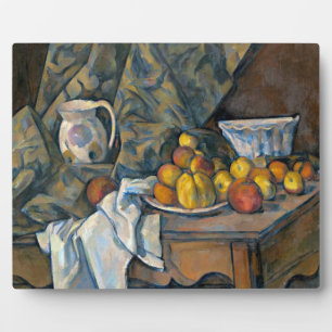 Paul Cezanne Stilleven met appelen en perziken, Fotoplaat