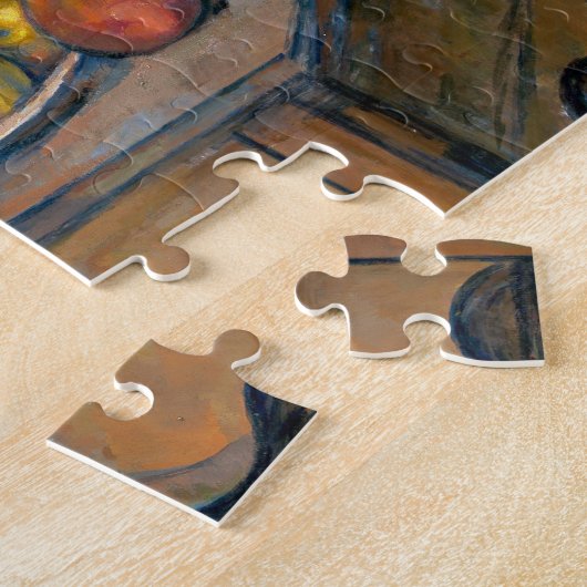 Paul Cezanne | Stilleven met appelen en perziken, Legpuzzel (Zijkant)