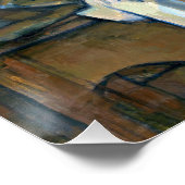 Paul Cezanne | Stilleven met appelen en perziken, Poster (Hoek)