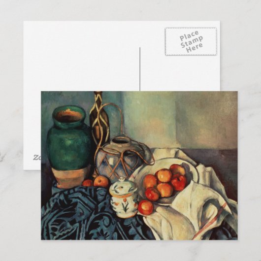 Paul Cezanne | Stilleven met appels, 1893-1994 Briefkaart (Voorkant / Achterkant)