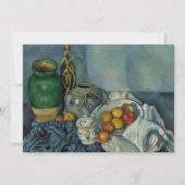 Paul Cezanne - Stilleven met appels Bedankkaart (Voorkant)