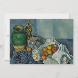 Paul Cezanne - Stilleven met appels Bedankkaart