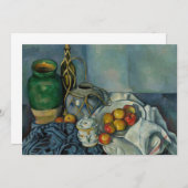 Paul Cezanne - Stilleven met appels Bedankkaart (Voorkant / Achterkant)