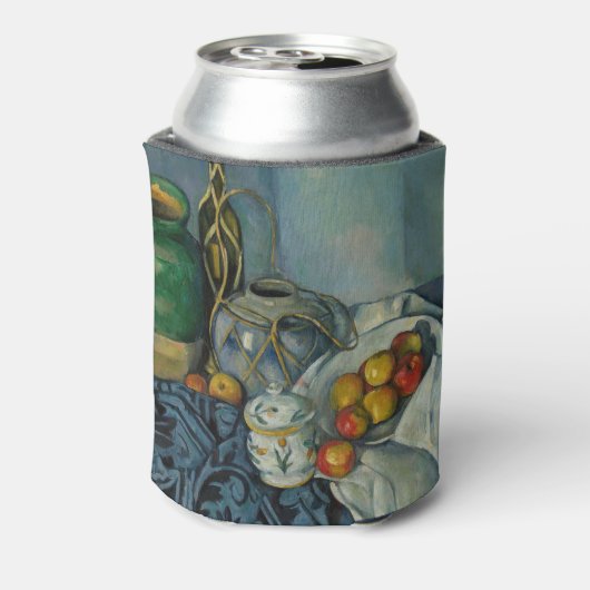 Paul Cezanne - Stilleven met appels Blikjeskoeler (Blikje Achterkant)