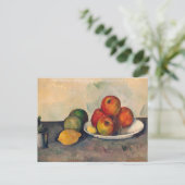 Paul Cezanne - Stilleven met appels Briefkaart (Staand voorkant)