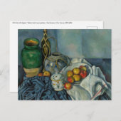 Paul Cezanne - Stilleven met appels Briefkaart (Voorkant / Achterkant)