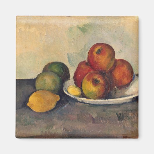 Paul Cezanne | Stilleven met appels, c.1890 Magneet (Voorkant)