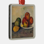 Paul Cezanne | Stilleven met appels, c.1890 Metalen Ornament (Rechts)