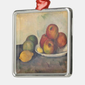 Paul Cezanne | Stilleven met appels, c.1890 Metalen Ornament (Links)
