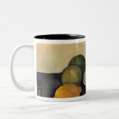 Paul Cezanne | Stilleven met appels, c.1890 Tweekleurige Koffiemok (Links)