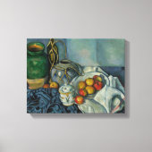 Paul Cezanne - Stilleven met appels Canvas Afdruk (Voorkant)