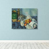 Paul Cezanne - Stilleven met Appels Canvas Afdruk (Insitu (Houten vloer))