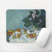 Paul Cezanne - Stilleven met appels en een pot Muismat (Met muis)