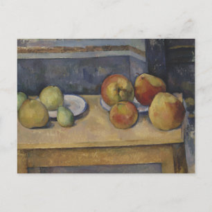 Paul Cezanne - Stilleven met appels en peren Briefkaart