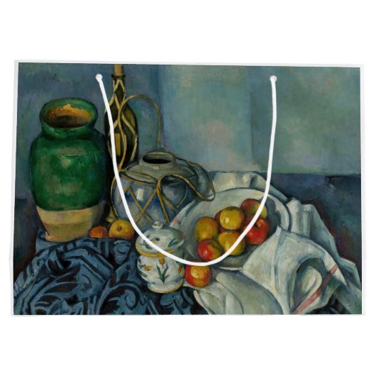 Paul Cezanne - Stilleven met appels Groot Cadeauzakje (Achterkant)