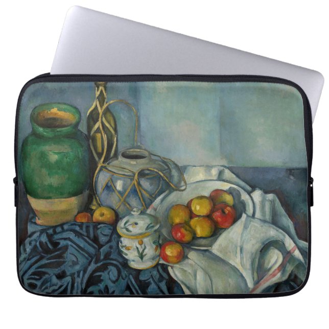 Paul Cezanne - Stilleven met appels Laptop Sleeve (Voorkant)