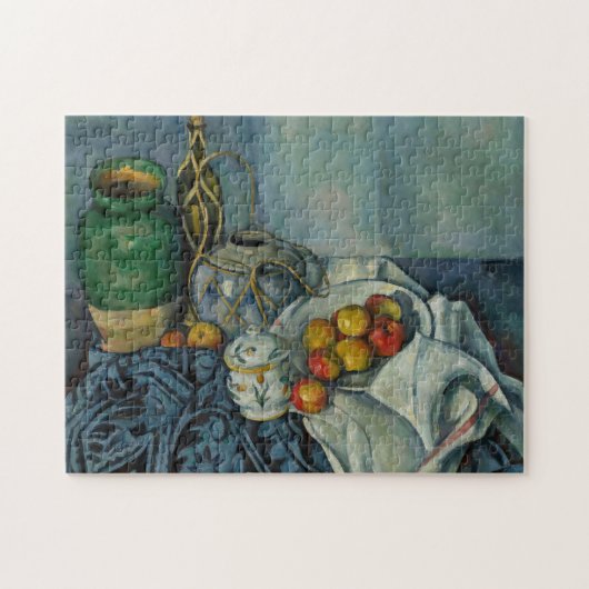 Paul Cezanne - Stilleven met appels Legpuzzel (Horizontaal)