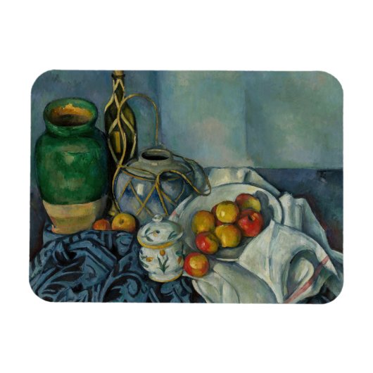 Paul Cezanne - Stilleven met appels Magneet (Horizontaal)