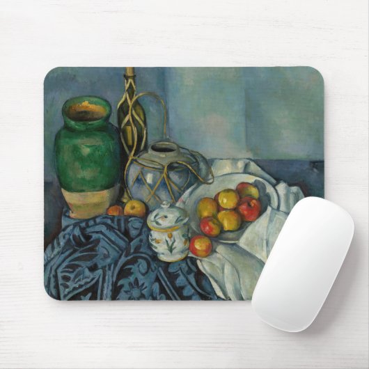 Paul Cezanne - Stilleven met appels Muismat (Met muis)
