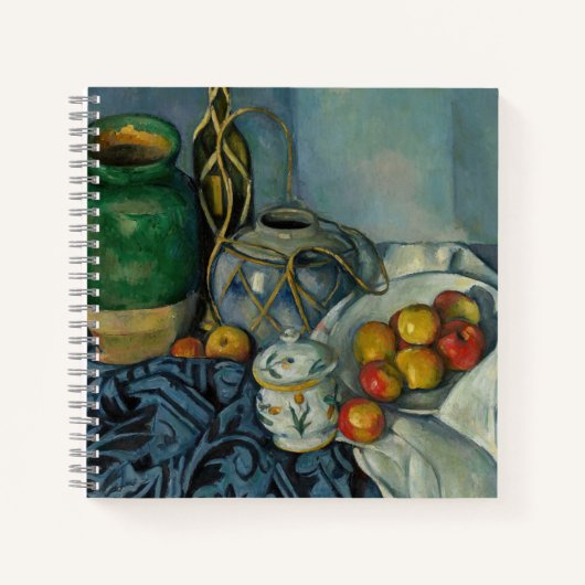 Paul Cezanne - Stilleven met appels Notitieboek (Voorkant)