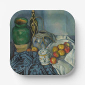 Paul Cezanne - Stilleven met appels Papieren Bordje (Voorkant)