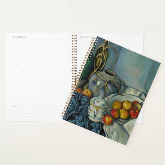 Paul Cezanne - Stilleven met appels Planner (Display)