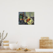 Paul Cezanne - Stilleven met appels Poster (Keuken)