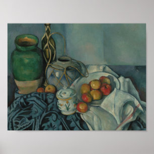 Paul Cezanne - Stilleven met appels Poster