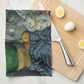Paul Cezanne - Stilleven met appels Theedoek (Quarter Fold)