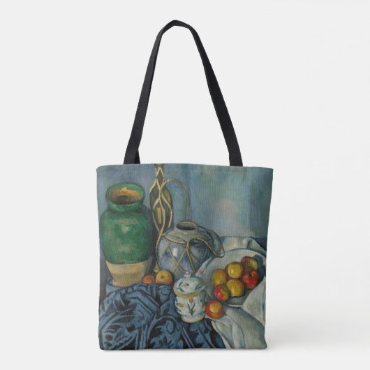 Paul Cezanne - Stilleven met appels Tote Bag (Achterkant)