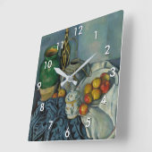Paul Cezanne - Stilleven met appels Vierkante Klok (Hoek)