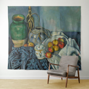 Paul Cezanne - Stilleven met appels Wandkleed