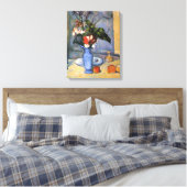 Paul Cezanne - Stilleven met blauwe vaas Canvas Afdruk (Insitu (Slaapkamer))