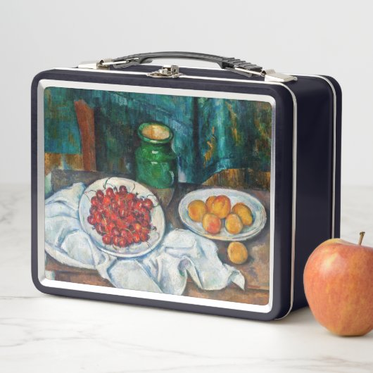 Paul Cezanne - Stilleven met Cherries en perachs (In situ)