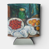 Paul Cezanne - Stilleven met Cherries en perachs Blikjeskoeler (Voorkant)