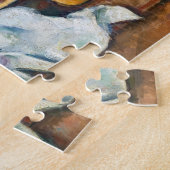 Paul Cezanne - Stilleven met Cherries en perachs Legpuzzel (Zijkant)