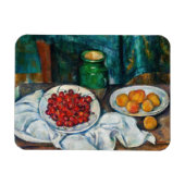 Paul Cezanne - Stilleven met Cherries en perachs Magneet (Horizontaal)