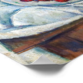 Paul Cezanne - Stilleven met Cherries en perachs Poster (Hoek)