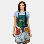 Paul Cezanne - Stilleven met Cherries en perachs Schort (Gedragen)