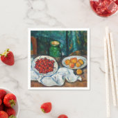 Paul Cezanne - Stilleven met Cherries en perachs Servet (Insitu)