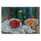 Paul Cezanne - Stilleven met Cherries en perachs Snijplank (Voorkant)