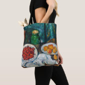 Paul Cezanne - Stilleven met Cherries en perachs Tote Bag (Dichtbij)